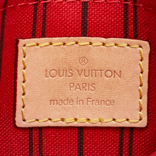 ルイ ヴィトン モノグラム ネヴァーフルMM 付属品ポーチ ポーチ M40997 ブラウン PVC レザー レディース LOUIS VUITTON 【中古】