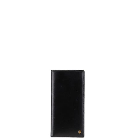 カルティエ マストライン 長財布 ブラック レザー レディース CARTIER 【中古】