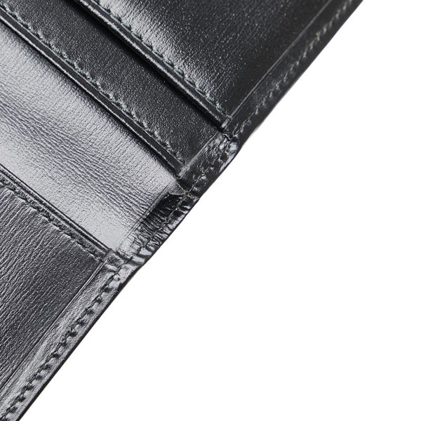 カルティエ マストライン 長財布 ブラック レザー レディース CARTIER 【中古】