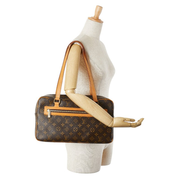 ルイ ヴィトン モノグラム シテGM ショルダーバッグ M51181 ブラウン PVC レザー レディース LOUIS VUITTON 【中古】
