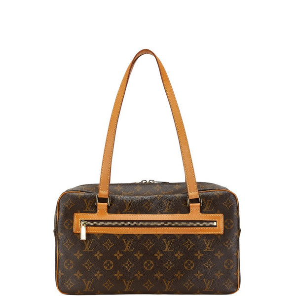 ルイ ヴィトン モノグラム シテGM ショルダーバッグ M51181 ブラウン PVC レザー レディース LOUIS VUITTON 【中古】