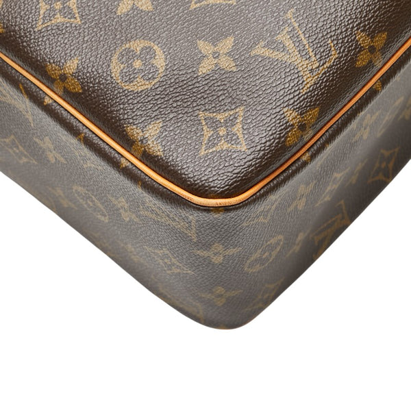 ルイ ヴィトン モノグラム シテGM ショルダーバッグ M51181 ブラウン PVC レザー レディース LOUIS VUITTON 【中古】