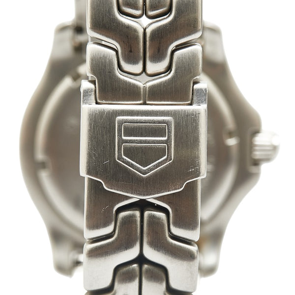 タグホイヤー リンク 腕時計 WT1110 クオーツ ブラック文字盤 ステンレススチール メンズ TAG HEUER 【中古】