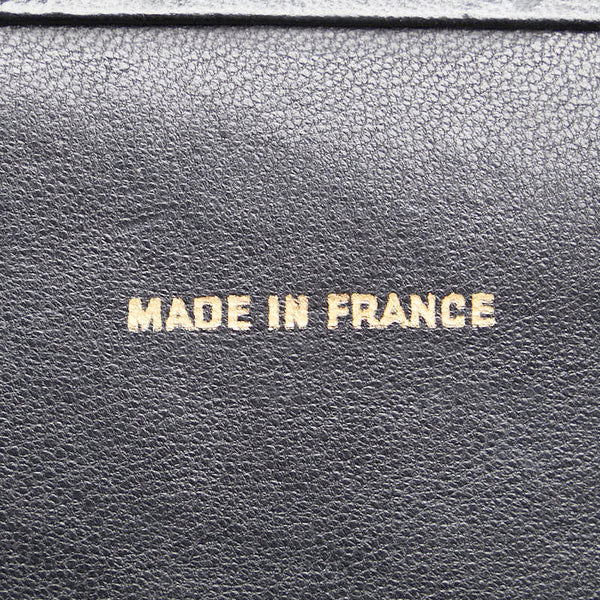 シャネル マトラッセ ココマーク チェーン ショルダーバッグ ブラック ラムスキン レディース CHANEL 【中古】