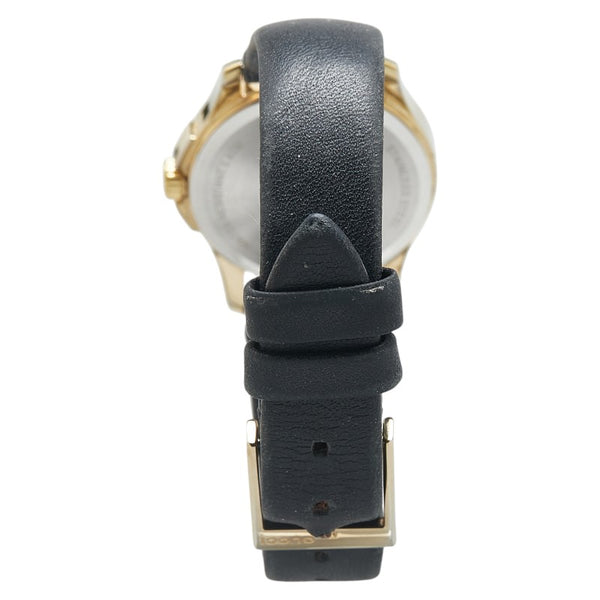 グッチ Gタイムレス 腕時計 126.5 クオーツ シルバー文字盤 ステンレススチール レザー レディース GUCCI 【中古】