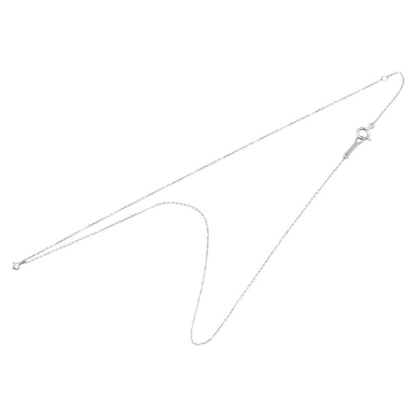エテ 1P ペンダントネックレス Pt850 プラチナ レディース ete 【中古】