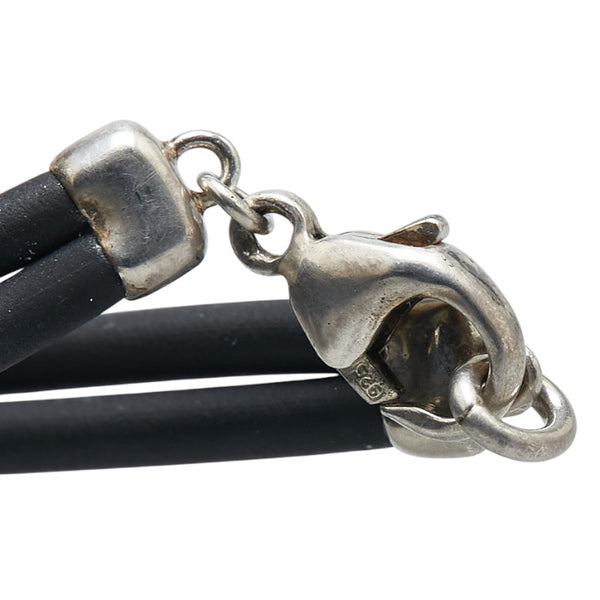 ティファニー アトラス ニューメリック ブレスレット SV925 シルバー ラバー レディース TIFFANY&Co. 【中古】