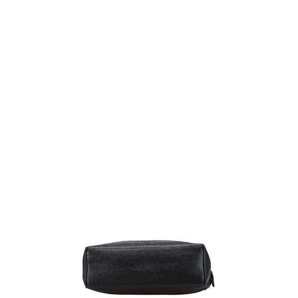 シャネル トリプル ココマーク チェーン トートバッグ ショルダーバッグ ブラック キャビアスキン レディース CHANEL 【中古】