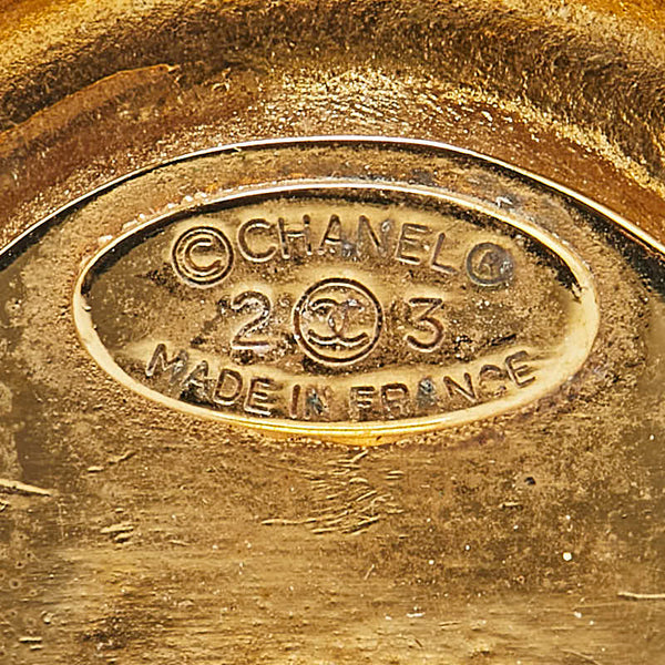 シャネル ヴィンテージ ココマーク 31 RUE CAMBON PARIS イヤリング ゴールド メッキ フェイクパール レディース CHANEL 【中古】