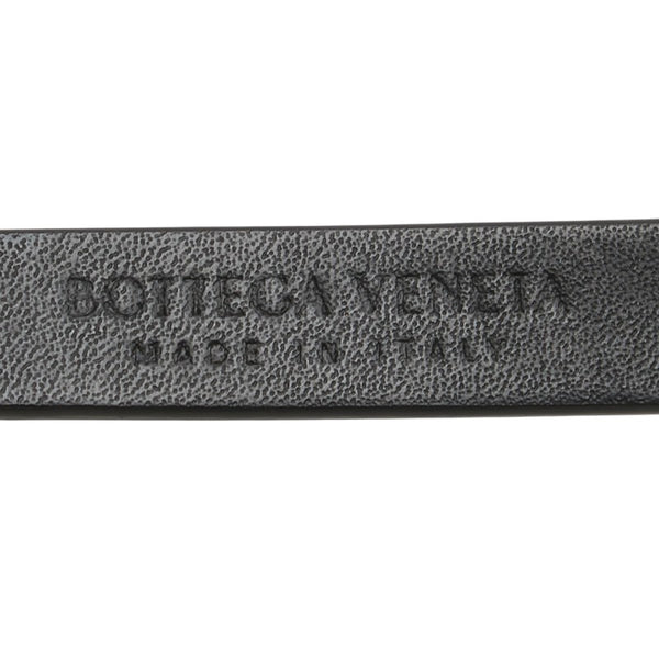 ボッテガヴェネタ ベルト サイズ：S ブラック レザー レディース BOTTEGAVENETA 【中古】