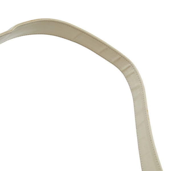 グッチ インターロッキングG ハンドバッグ 001 1364 ホワイト レザー レディース GUCCI 【中古】