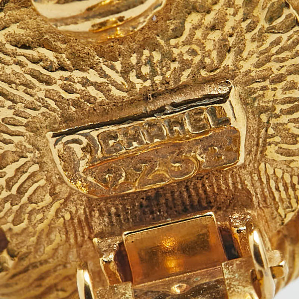 シャネル イヤリング ゴールド メッキ フェイクパール レディース CHANEL 【中古】