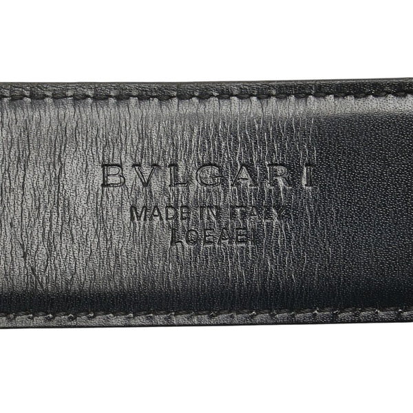ブルガリ ベルト ブラック レザー レディース BVLGARI 【中古】