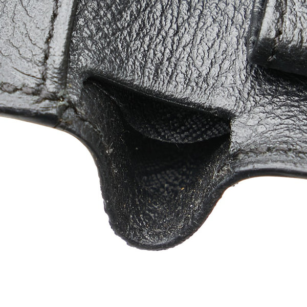 ダンヒル ディーエイト 二つ折り財布 ブラック PVC レザー メンズ Dunhill 【中古】