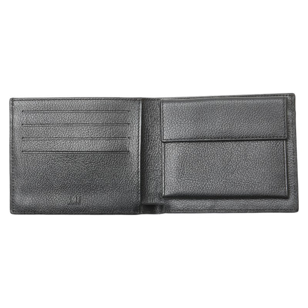ダンヒル ディーエイト 二つ折り財布 ブラック PVC レザー メンズ Dunhill 【中古】