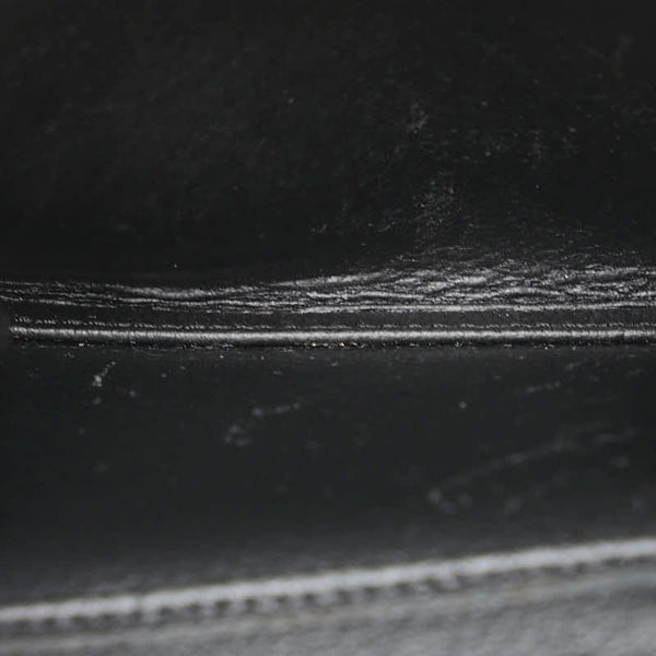 ダンヒル ディーエイト 二つ折り財布 ブラック PVC レザー メンズ Dunhill 【中古】