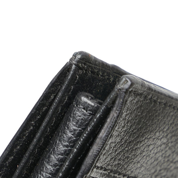 ダンヒル ディーエイト 二つ折り財布 ブラック PVC レザー メンズ Dunhill 【中古】