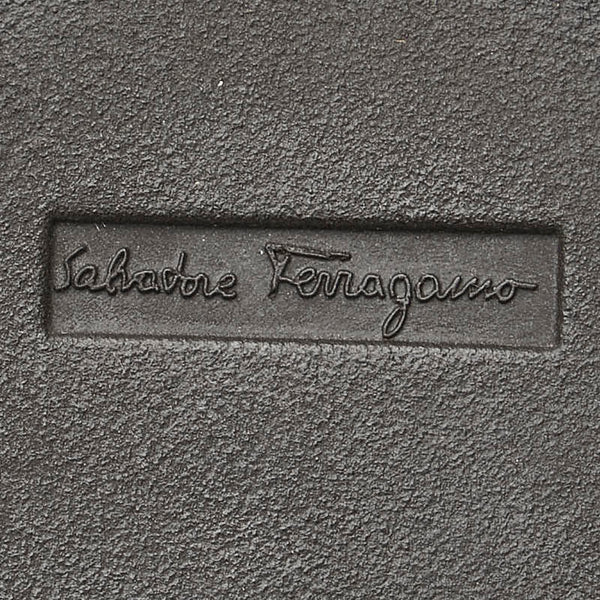 サルヴァトーレフェラガモ ガンチーニ ローファー サイズ：8 ブラック レザー メンズ Salvatore Ferragamo 【中古】