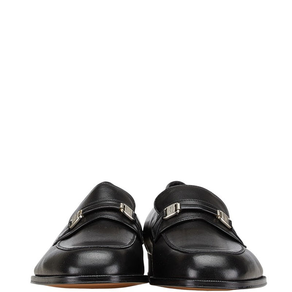 サルヴァトーレフェラガモ ガンチーニ ローファー サイズ：8 ブラック レザー メンズ Salvatore Ferragamo 【中古】