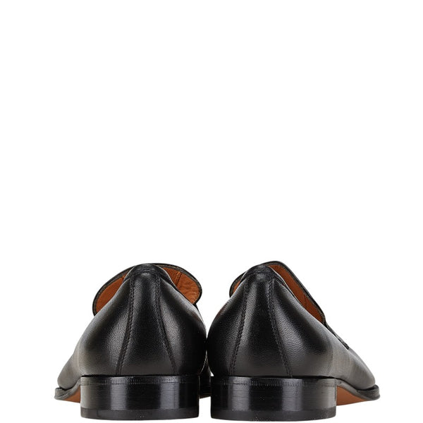 サルヴァトーレフェラガモ ガンチーニ ローファー サイズ：8 ブラック レザー メンズ Salvatore Ferragamo 【中古】