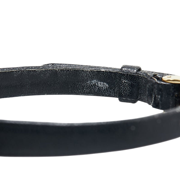 オメガ 腕時計 手巻き ベージュ文字盤 ステンレススチール レザー レディース OMEGA 【中古】