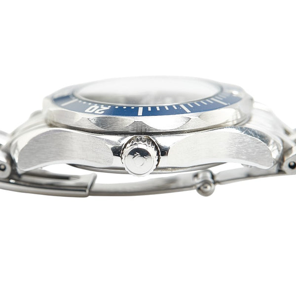 オメガ シーマスター300 腕時計 2583-80 クオーツ ネイビー文字盤 ステンレススチール レディース OMEGA 【中古】