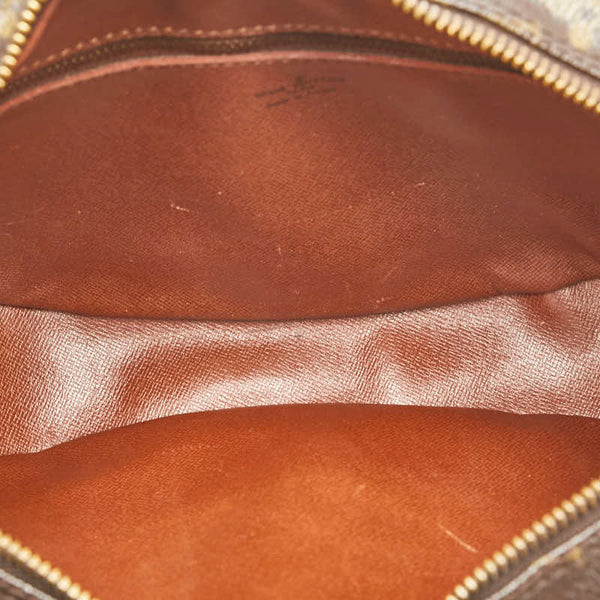 ルイ ヴィトン モノグラム ジュヌフィーユMM 斜め掛け ショルダーバッグ M51226 ブラウン PVC レザー レディース LOUIS VUITTON 【中古】