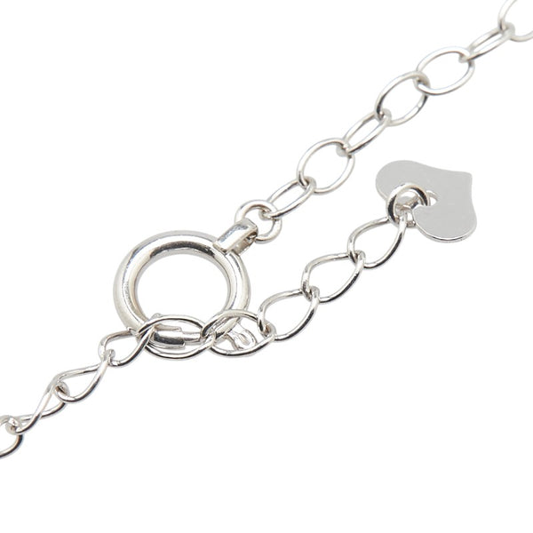 K18WG ホワイトゴールド ダイヤ0.50ct ネックレス レディース 【中古】
