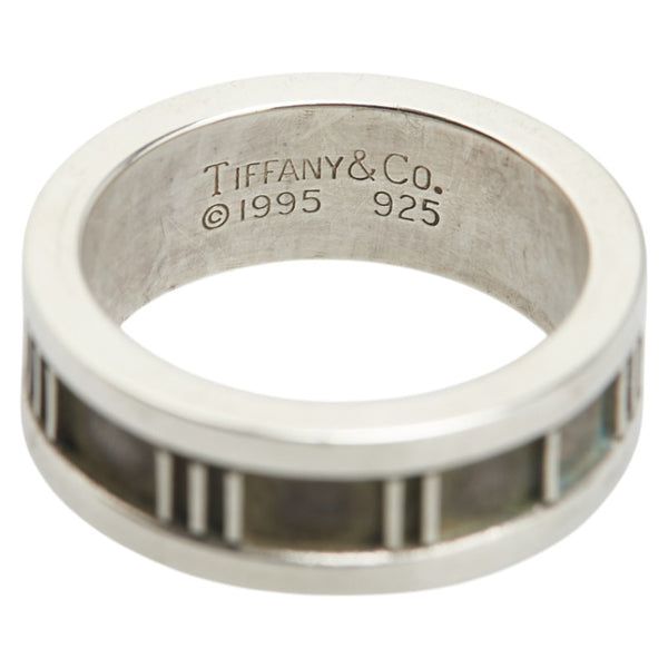 ティファニー アトラス リング 指輪 SV925 シルバー レディース TIFFANY&Co. 【中古】