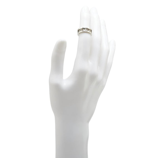 ティファニー アトラス リング 指輪 SV925 シルバー レディース TIFFANY&Co. 【中古】