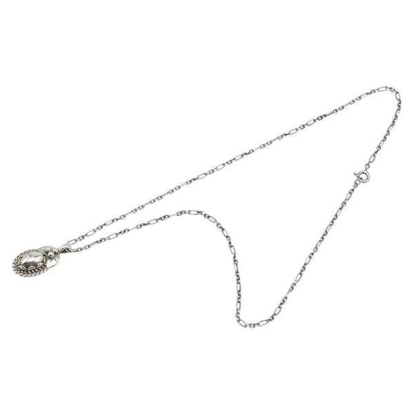 ジョージジェンセン 1992 イヤー ネックレス SV925 シルバー レディース Georg Jensen 【中古】
