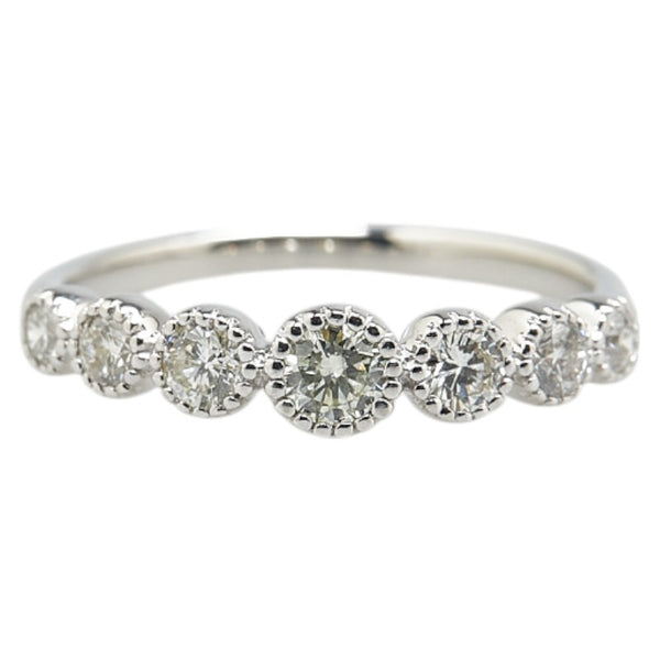 Pt950 プラチナ ダイヤ0.50ct リング 指輪 レディース 12号 【中古】