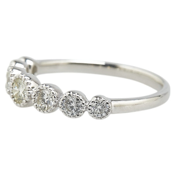 Pt950 プラチナ ダイヤ0.50ct リング 指輪 レディース 12号 【中古】