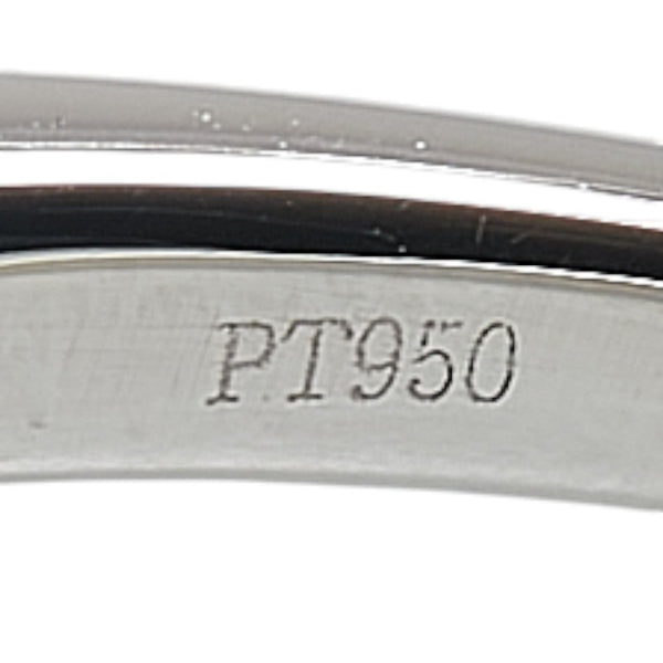 Pt950 プラチナ ダイヤ0.50ct リング 指輪 レディース 12号 【中古】
