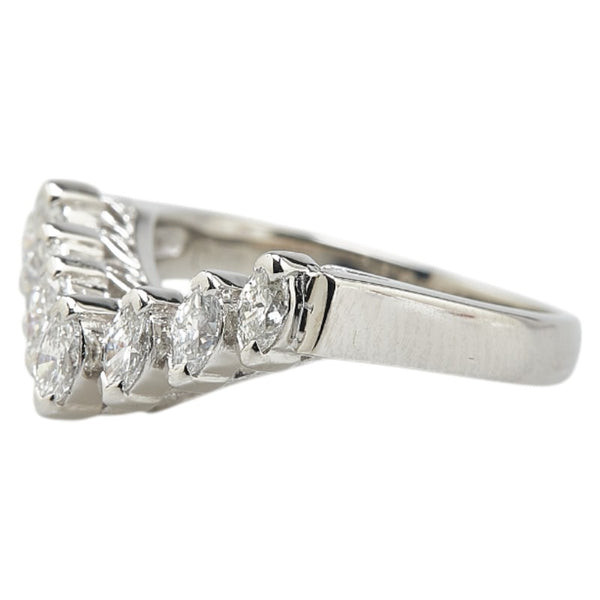 Pt900 プラチナ ダイヤ0.61ct リング 指輪 レディース 9.5号 【中古】