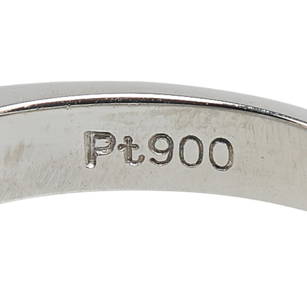 Pt900 プラチナ ダイヤ0.61ct リング 指輪 レディース 9.5号 【中古】
