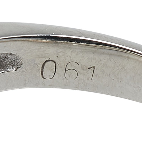 Pt900 プラチナ ダイヤ0.61ct リング 指輪 レディース 9.5号 【中古】