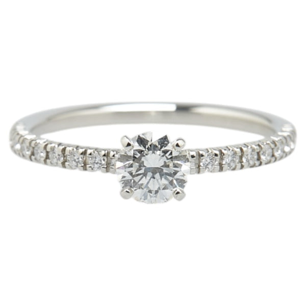 カルティエ エタンセル ドゥ カルティエ ソリテール リング リング 指輪 #46 N4744300 Pt950 プラチナ レディース CARTIER 【中古】