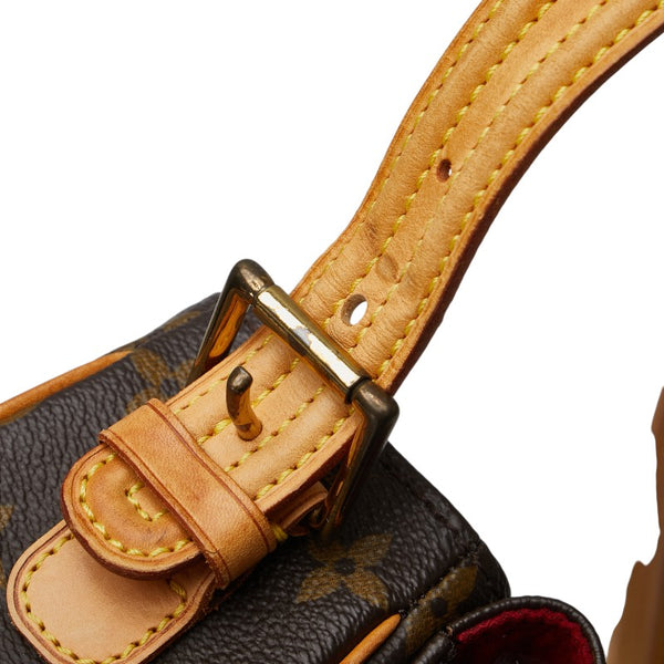 ルイ ヴィトン モノグラム ヴィバシテMM  ワンショルダーバッグ M51164 ブラウン PVC レザー レディース LOUIS VUITTON 【中古】
