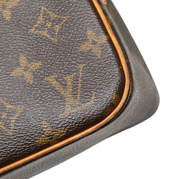 ルイ ヴィトン モノグラム ヴィバシテMM  ワンショルダーバッグ M51164 ブラウン PVC レザー レディース LOUIS VUITTON 【中古】