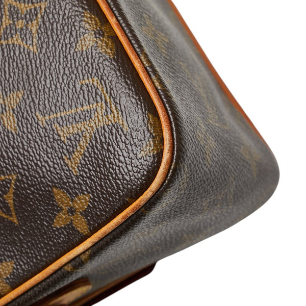 ルイ ヴィトン モノグラム ヴィバシテMM  ワンショルダーバッグ M51164 ブラウン PVC レザー レディース LOUIS VUITTON 【中古】