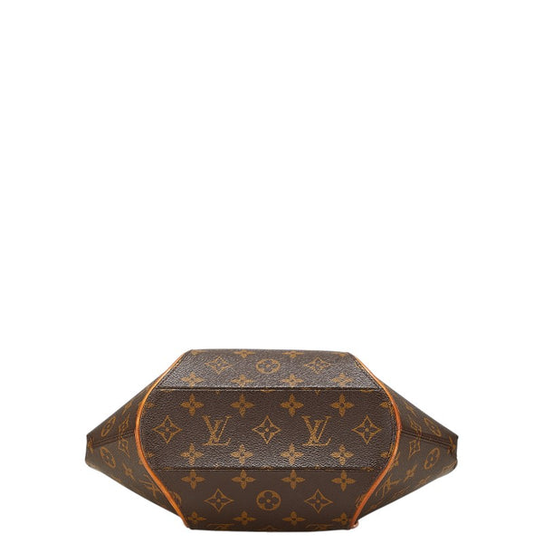 ルイ ヴィトン モノグラム エリプスPM ハンドバッグ M51127 ブラウン PVC レザー レディース LOUIS VUITTON 【中古】