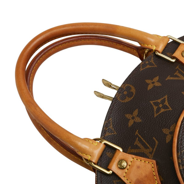 ルイ ヴィトン モノグラム エリプスPM ハンドバッグ M51127 ブラウン PVC レザー レディース LOUIS VUITTON 【中古】