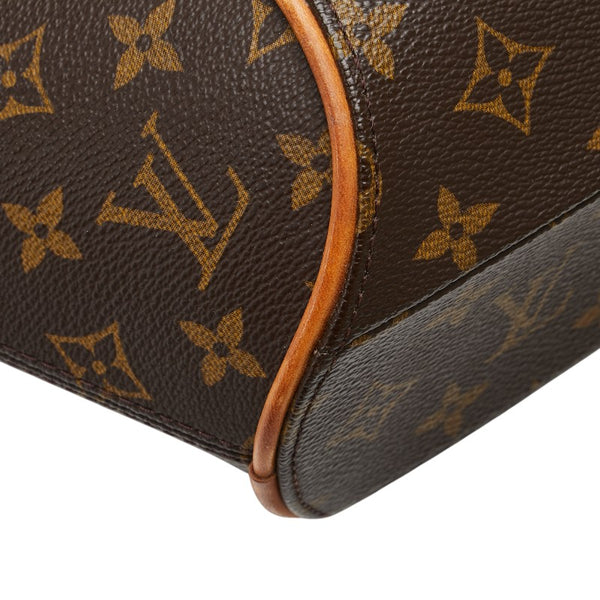 ルイ ヴィトン モノグラム エリプスPM ハンドバッグ M51127 ブラウン PVC レザー レディース LOUIS VUITTON 【中古】