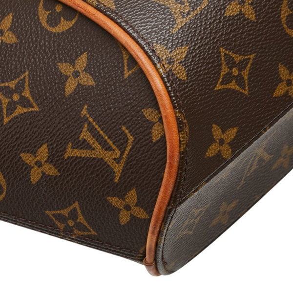 ルイ ヴィトン モノグラム エリプスPM ハンドバッグ M51127 ブラウン PVC レザー レディース LOUIS VUITTON 【中古】
