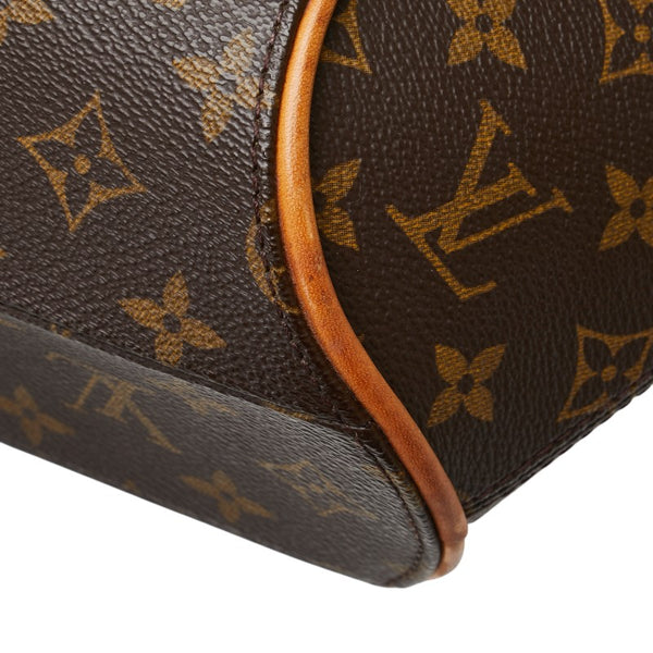 ルイ ヴィトン モノグラム エリプスPM ハンドバッグ M51127 ブラウン PVC レザー レディース LOUIS VUITTON 【中古】