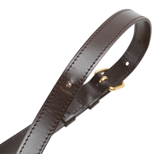 ルイ ヴィトン ダミエ ブルームズベリGM ショルダーバッグ N42250 ブラウン PVC レザー レディース LOUIS VUITTON 【中古】