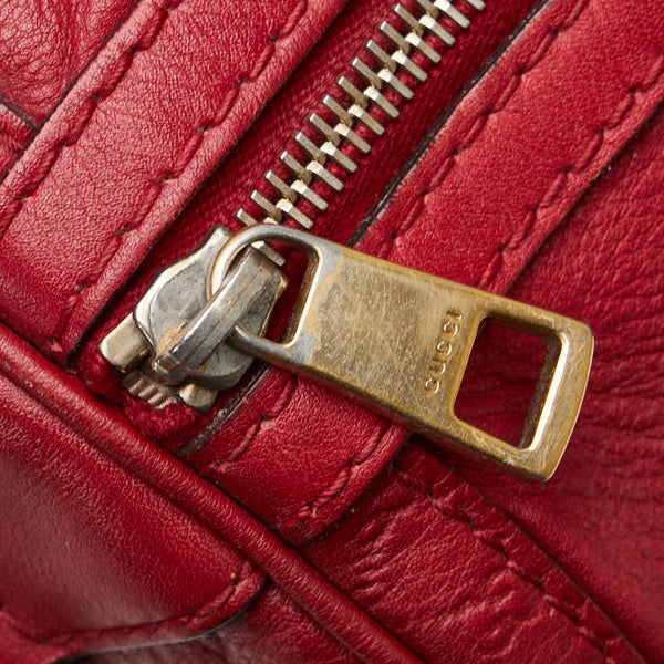 グッチ ハンドバッグ ショルダーバッグ 2WAY 247205 レッド レザー レディース GUCCI 【中古】