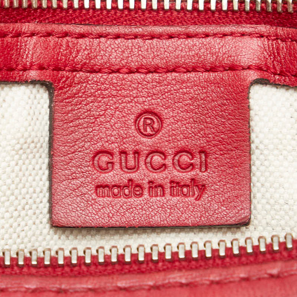 グッチ ハンドバッグ ショルダーバッグ 2WAY 247205 レッド レザー レディース GUCCI 【中古】