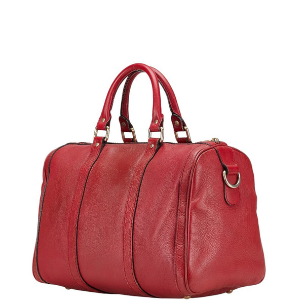 グッチ ハンドバッグ ショルダーバッグ 2WAY 247205 レッド レザー レディース GUCCI 【中古】